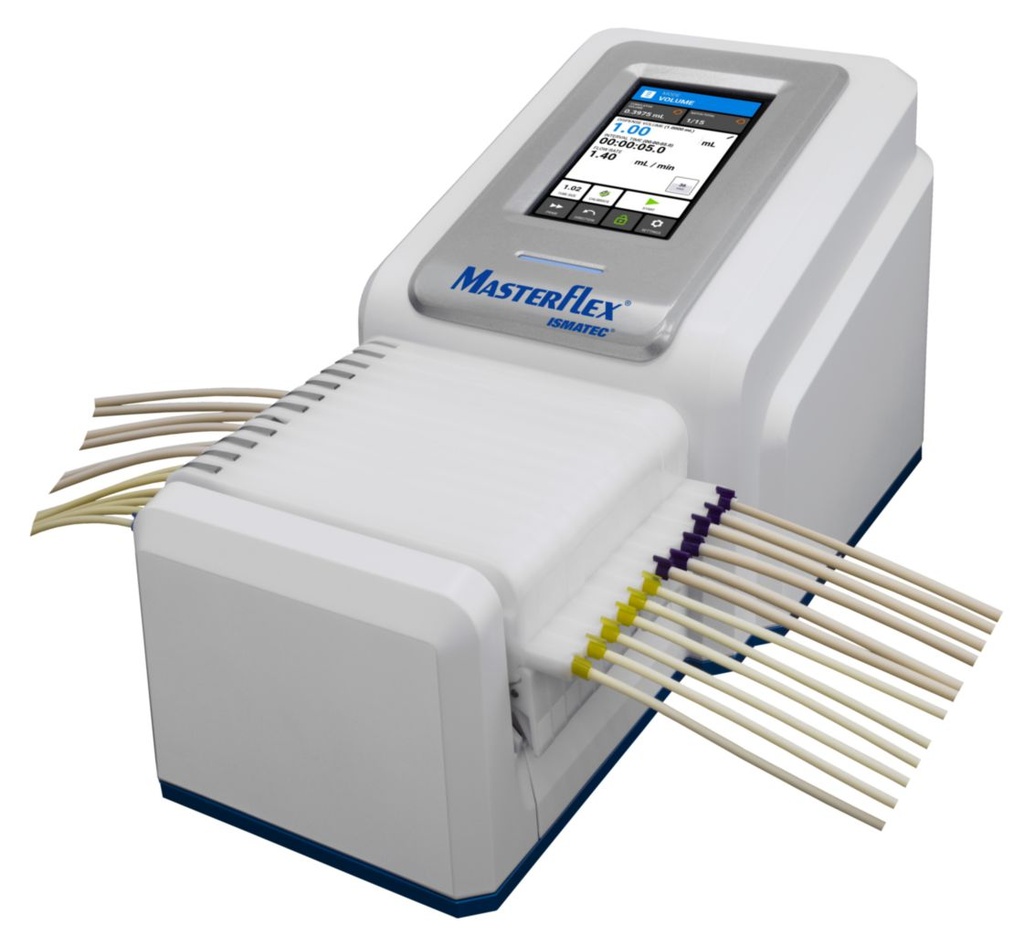 Masterflex Ismatec IPC peristaltic pump, 12 channels, 44 ml/min.