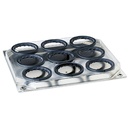 [2650192] Tray for 9 x 100 ml flasks