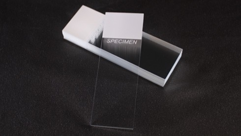 [1180412] Slides extra white cut 76x26mm w. mat area