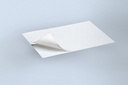 Sealing film, self-adhesive, white, vinyl