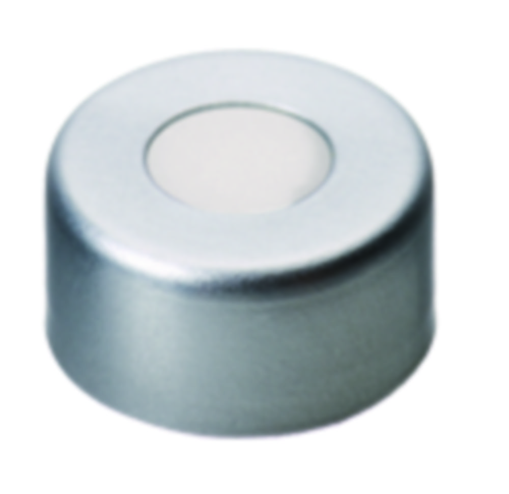 [4001559] Crimp seals, LLG, N 11, alu w. hole, silver, PTFE 53 D