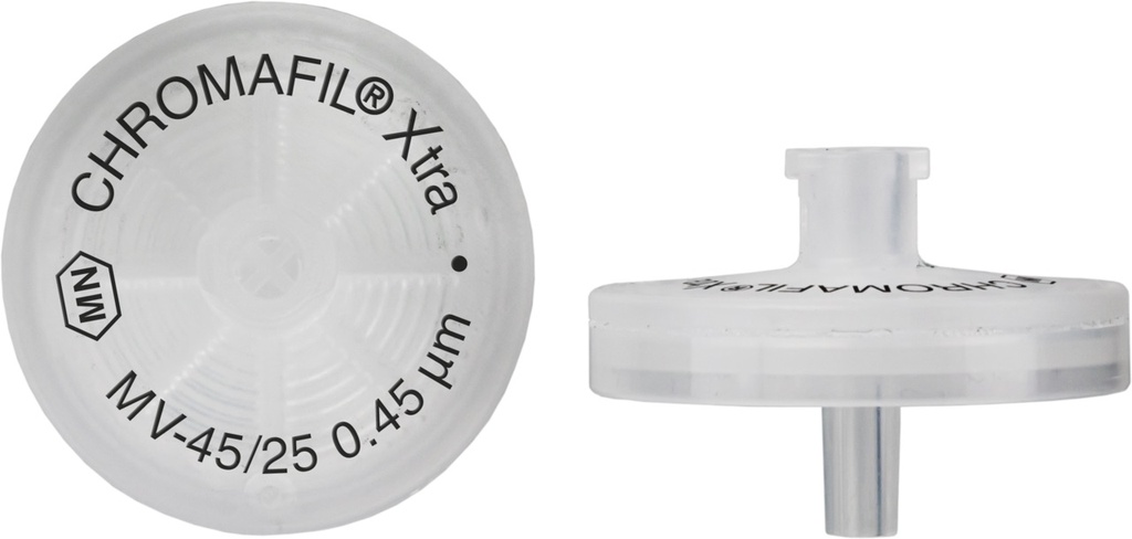 Syringe filter, Macherey-Nagel CHROMAFIL Xtra, MV/MCE, Ø25 mm, 0,45 µm, 400 pcs