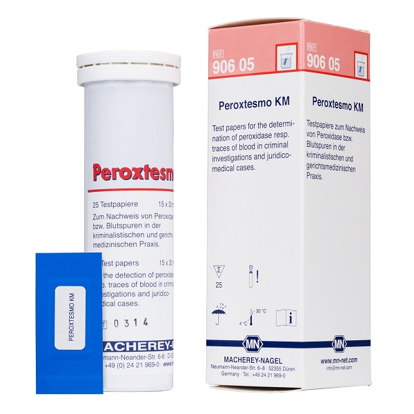 [4005078] Peroxtesmo KM, 15 x 30 mm box of 25 test papers