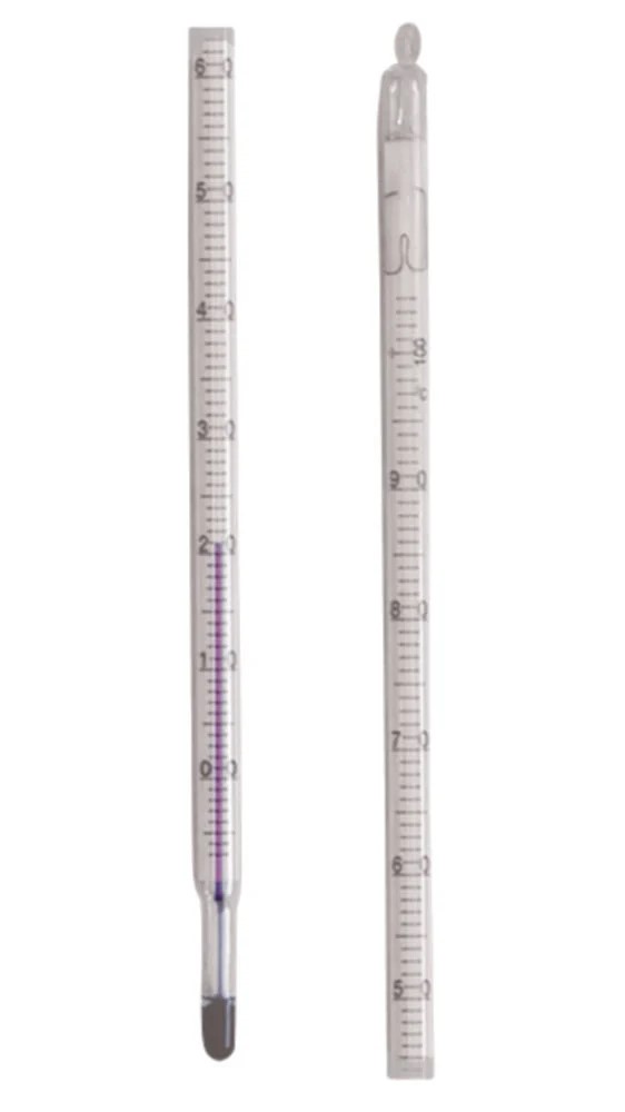 [1189116] Glass thermometer -10 - 150°C : 1°C