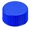 [4008230] Screw cap, LLG, N 9 short thread, blue PP, rubber/PTFE 45 A