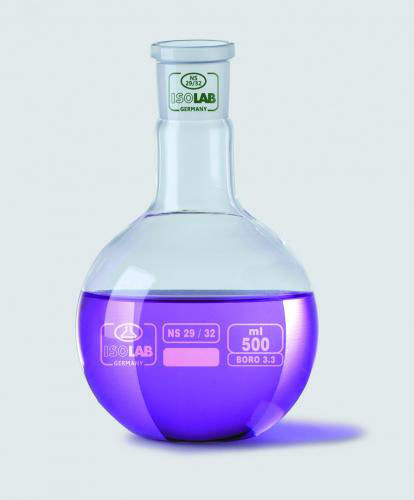 [4008378] flask - flat bottom - NS neck - 1000 ml - NS29/32