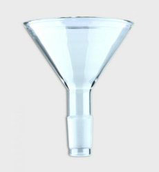 [4008434] Powder funnel 80 mm, glass, NS 19/26
