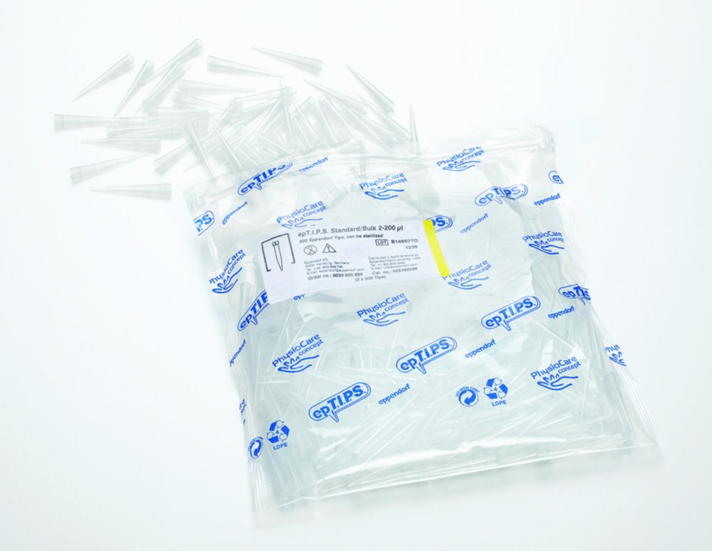 [4020376] Pipette tip, ep T.I.P.S. standard, 20 - 300 µl, 55 mm, 2 x 500 pcs., bag, orange