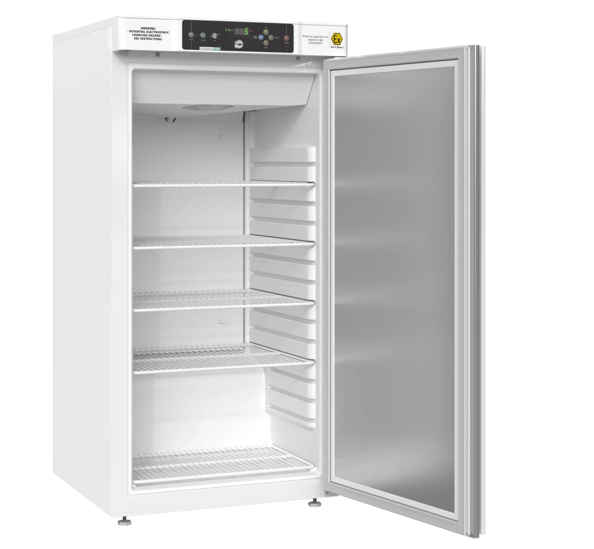 [4563058] Storage freezer, GRAM BioBasic RF310, -25/-5°C, 218L, 4 shelves, white