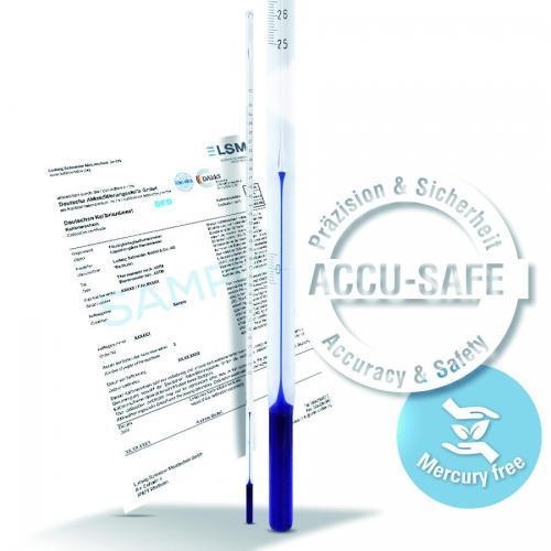 [4658594] Precision thermometer -5+110°C in 0.5°C, 57 mm