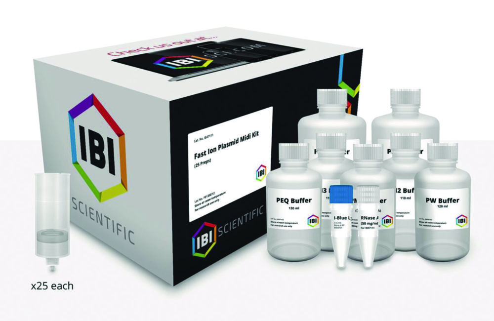 [4661763] MIDI Fast-Ion Plasmid kit 25 preps