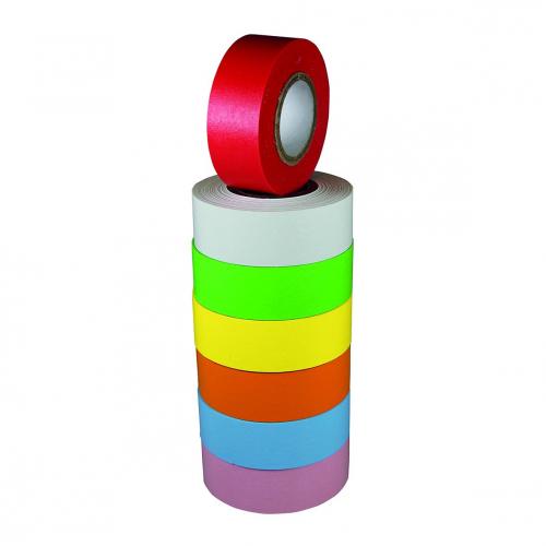 [4663408] LLG label tape, 12,7 m x 12,7 mm, assorted