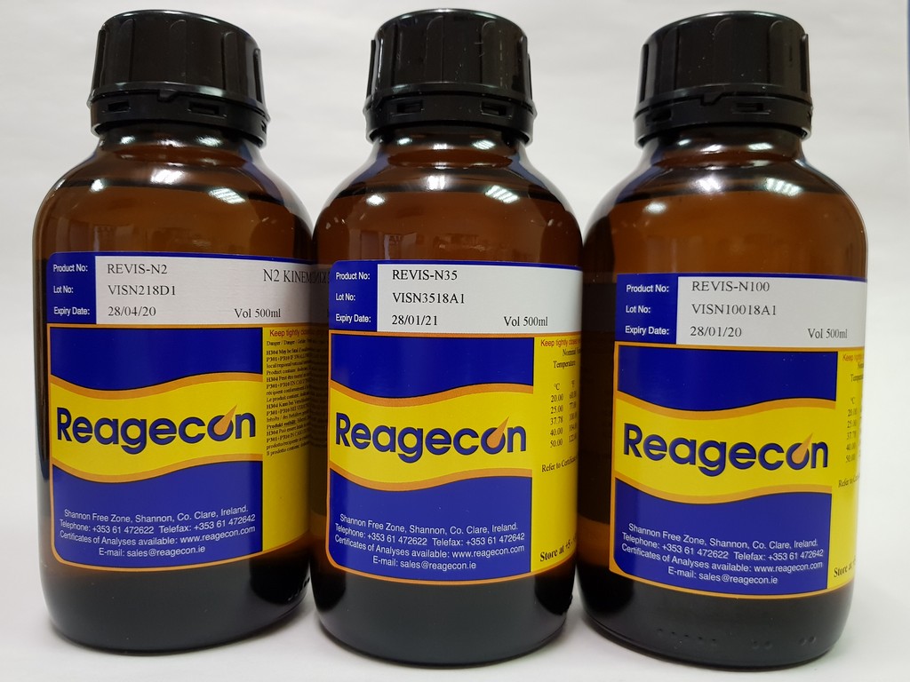[4664230] Viscosity Standard N5100, Reagecon, 17000cSt/15000cP, 25 °C, 500 mL