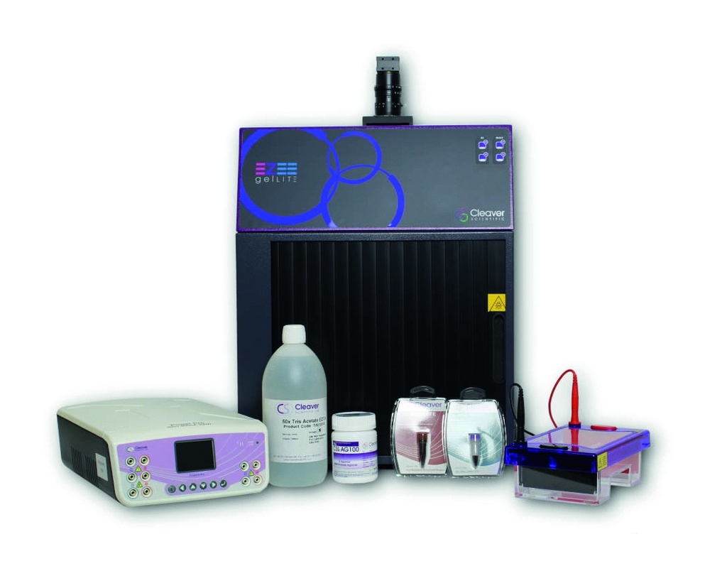 [4671801] Mini agarose gel documentation kit with gelLITE