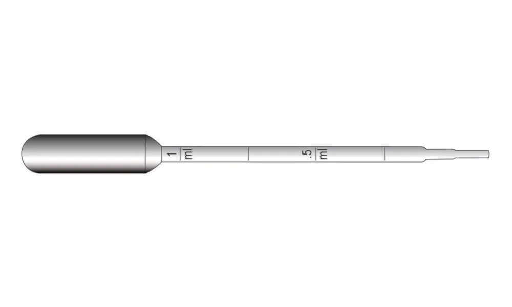 [4672670] Pasteur Pipettes, LLG, Macro, PE, 150 mm, 1 ml, 500 pcs.