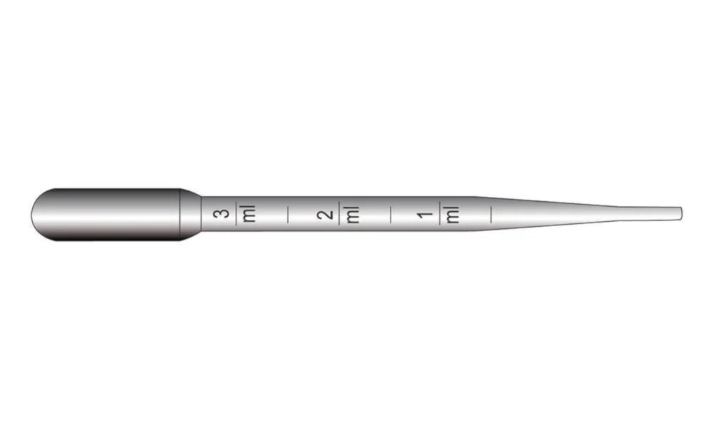 [4672671] Pasteur Pipettes, LLG, Macro, PE, 150 mm, 3 ml, 500 pcs.