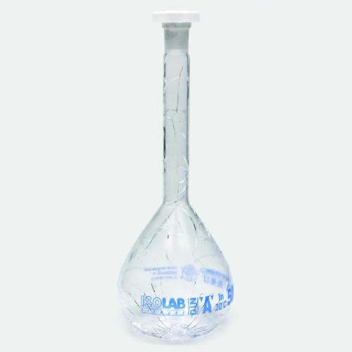 Volumetric flask, cl. A, coated, NS14 PP, 50 ml