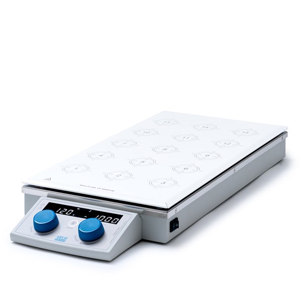 [4678196] Magnetic stirrer w.hotplate MULTI-HS 15 Digital 100-1000 rpm, temp. up to 120°C