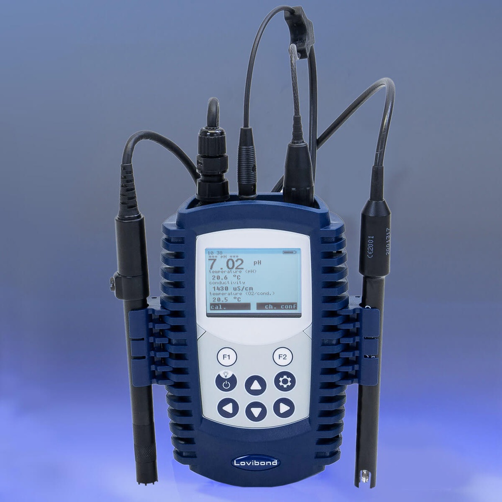 [4678205] Multiparameter meter, Lovibond SD 335 pH/DO, Set 2 w. sensor and accessories