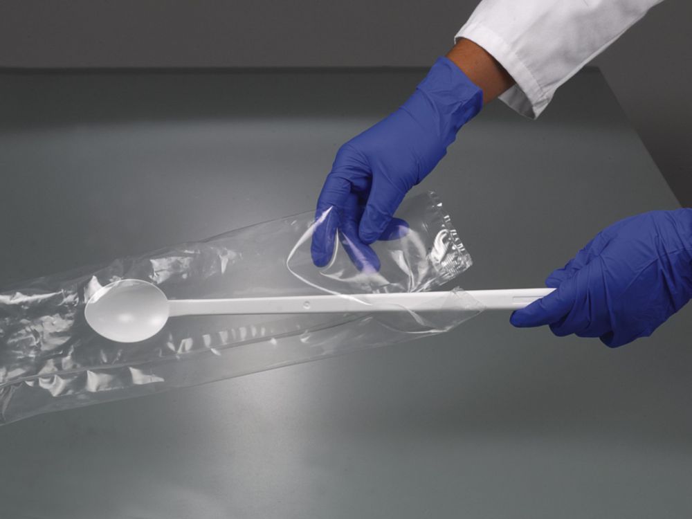 [4680821] Disposable spoon 20ml, PS, white, sterile, pcs 10