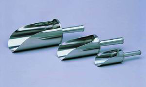 Scoops w/handle 19 cm, SS