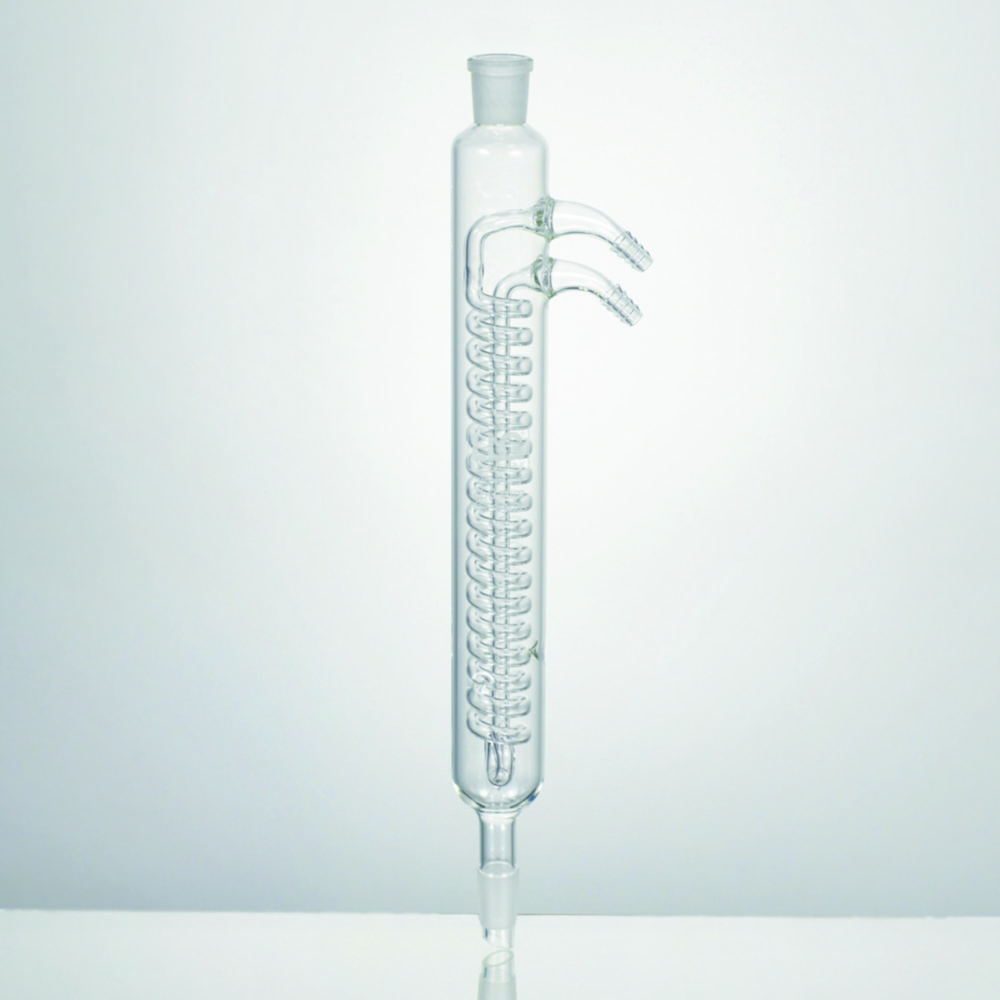 Dimroth condenser, LLG, 400 mm, NS 29/32 with PP
