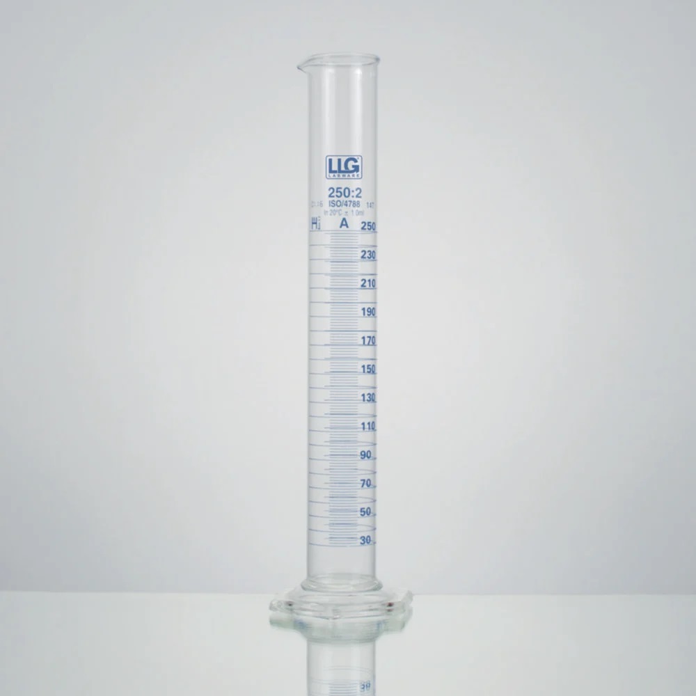 [4686203] Measuring cylinder, LLG, tall, cl. A, 10 mL, 2 pcs