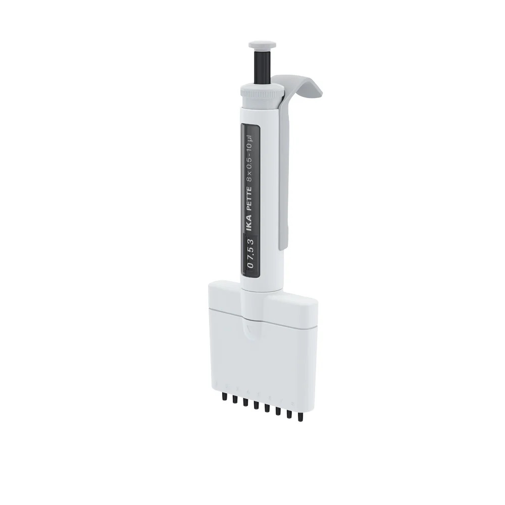 Pipette, IKA PETTE Multi, 8 channels, 0,5-10 µL