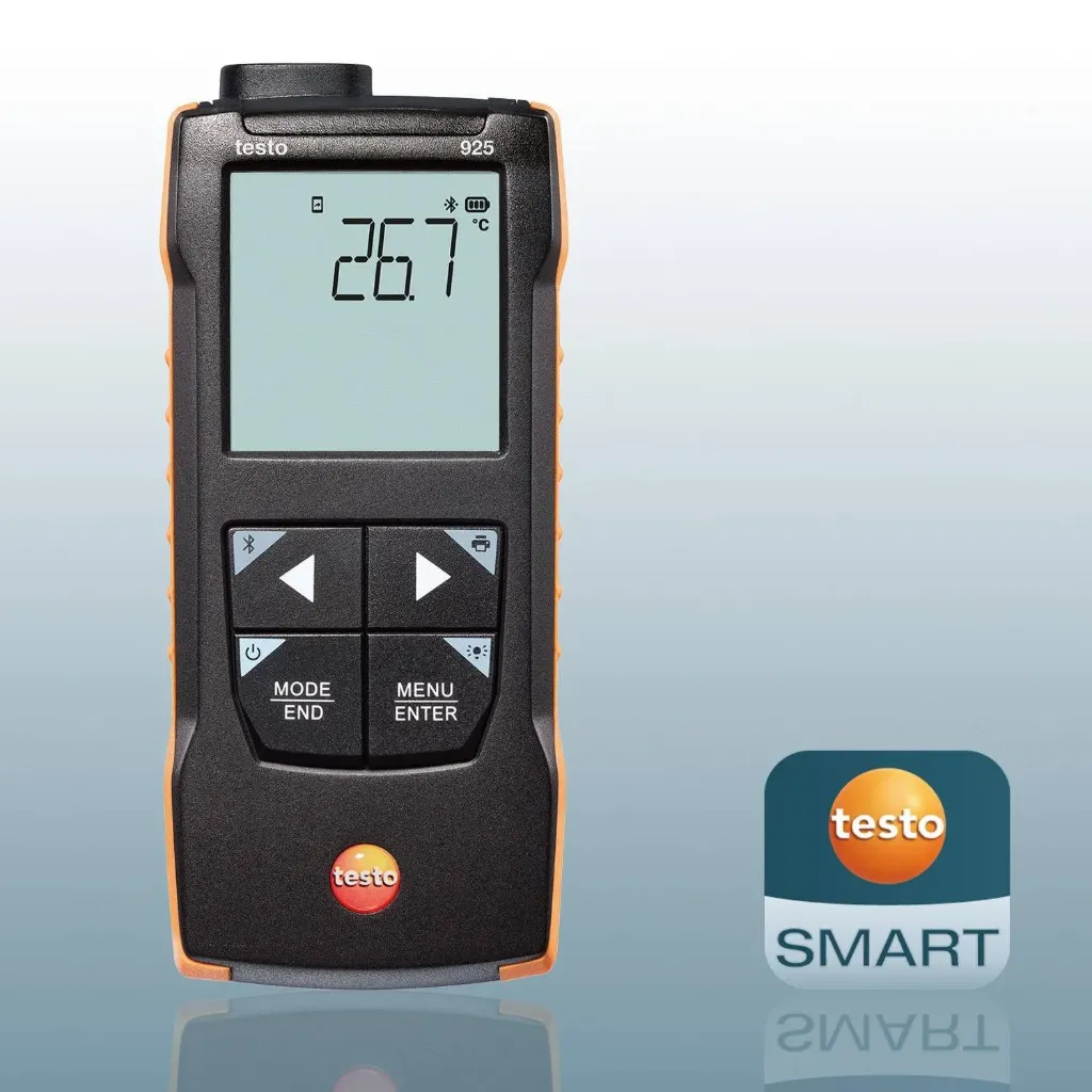 Temperature meter testo 925, incl. sensor type K, -50/+1000°C