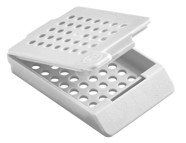 [4688420] Tissue cassette incl. lid, Epredia PrintMate, w/round holes, 1000 pcs, White