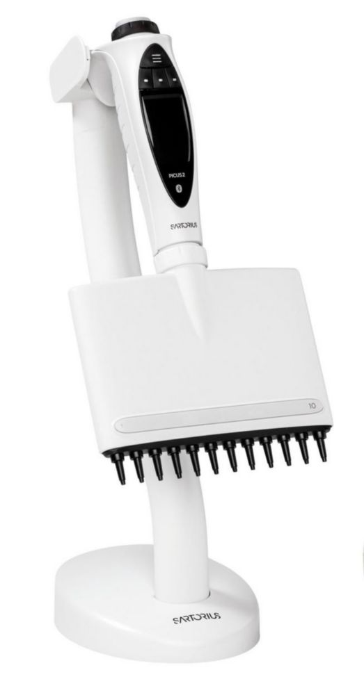 Electronic pipette, Sartorius, Picus 2, 12-channel, 0,5-10  µl