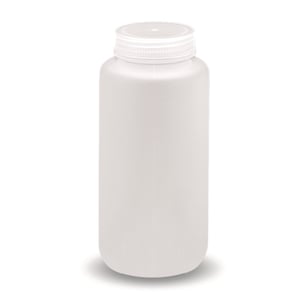 LLG-Wide-Mouth Bottle, 60 ml, Round, PP, with Screw Cap, pack of 12