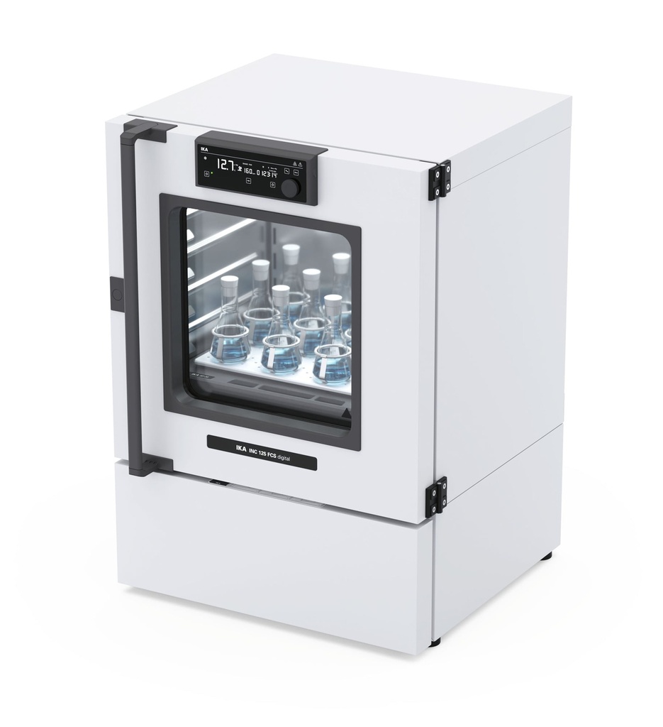 [4716264] Cooling and Shaking incubator, IKA INC 125 FCS digital (SP25), Ø25 mm, 5 °C - 80 °C, 10-300 rpm