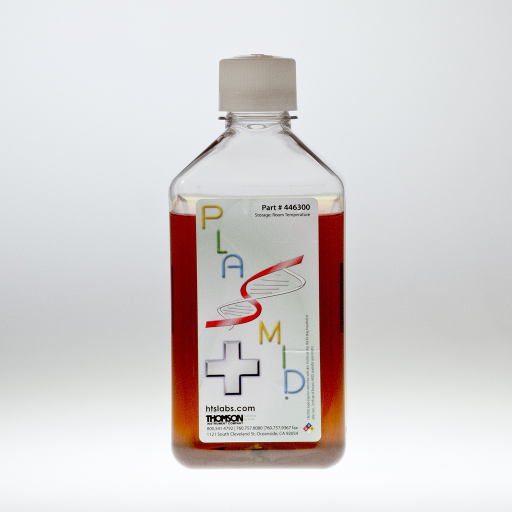 Media, THOMSON Plasmid+®, DNA production, 1L bottles 6 each/case