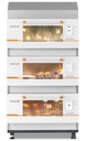 Shaking incubator, Multitron 4 - Triple, Low base, Ø25 mm
