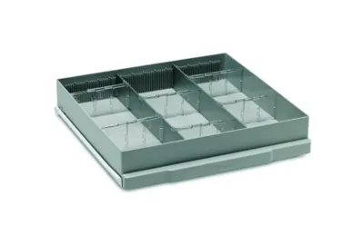 Drawer in ABS plastic, GRAM BioCompact II 210/310/410, incl. dividers