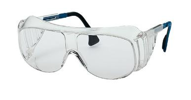 [1470055] Safety glasses, uvex 9161 OTG, clear lens, blue/ black