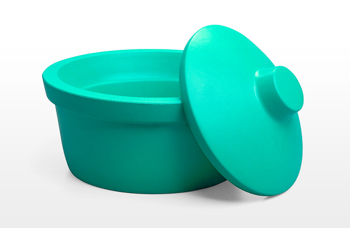 BioCision Ice bucket, round 4 ltr., green
