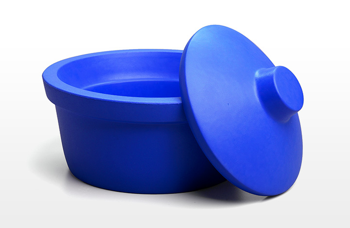 BioCision Ice bucket, round 4 ltr., blue