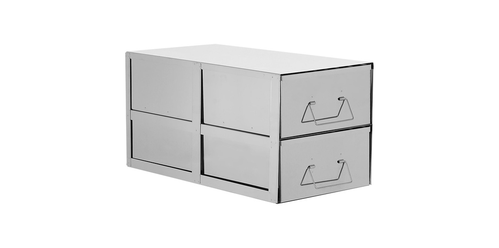 [4929432] Double tray rack upright freezer, TENAK, h:325 x w:278 x d:560 mm