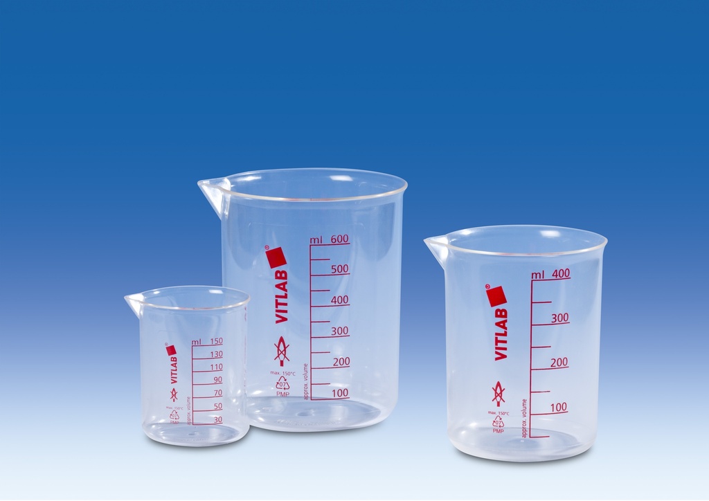 [1470118] Graduated beaker tpx 2000 ml
