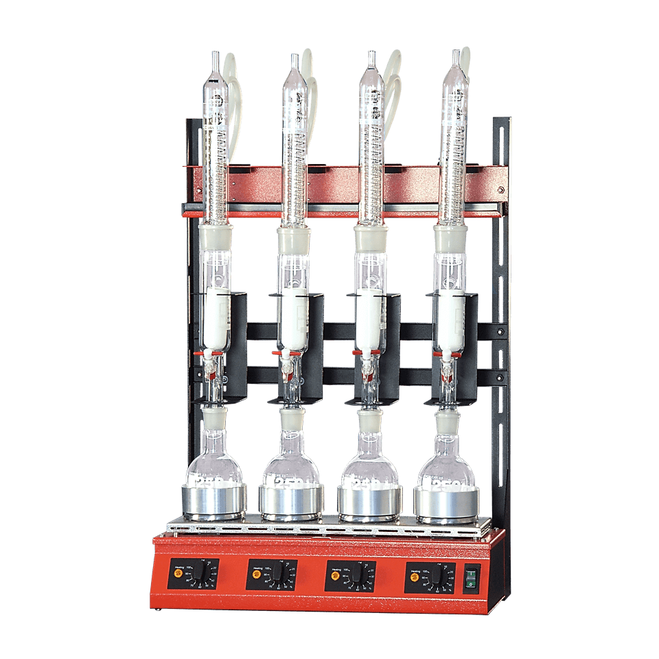 [4960684] Soxhlet extraction unit R104S, 4 position, 100 ml