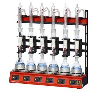 [4960686] Soxhlet extraction unit R106S, 6 position, 100ml