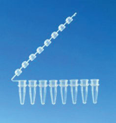 [4966270] PCR strips 8 x 0,2 ml with cap