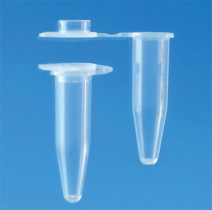 [4966902] PCR 0,2 ml, clear flat cap