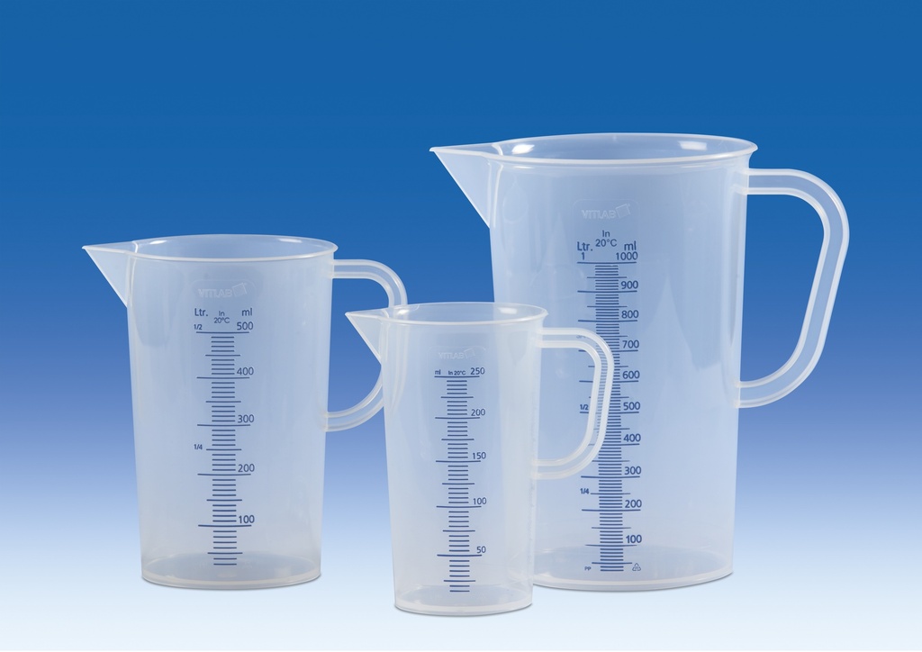 [1470295] Measuring jugs, PP, graduated, 5000 ml