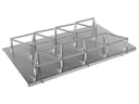 [4968394] Julabo Tray for 11 x 250 ml erlenmeyer flasks