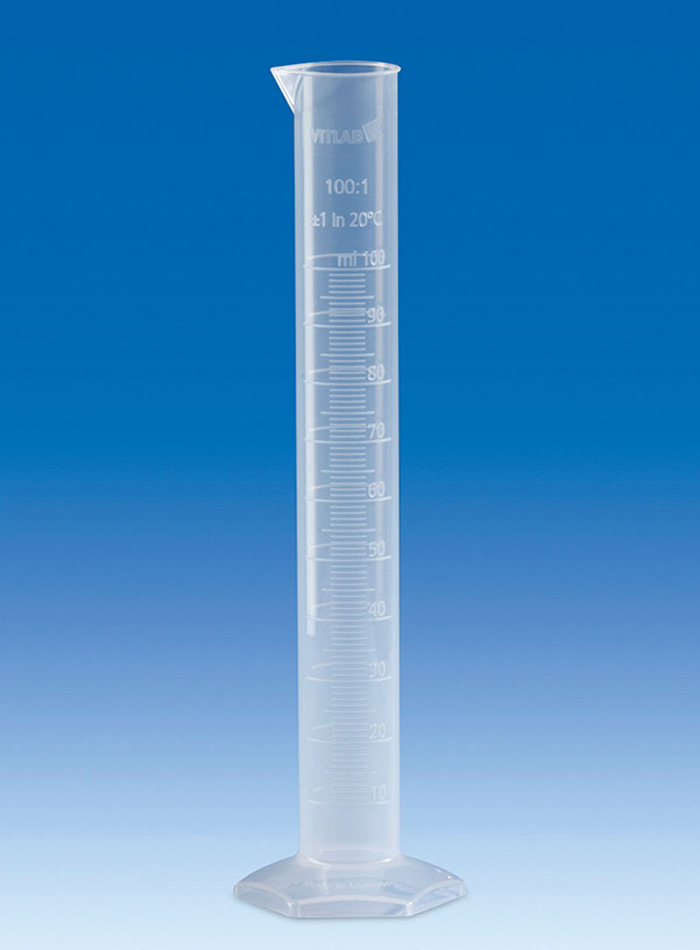 [1470336] PP graduated cylinder 500 ml