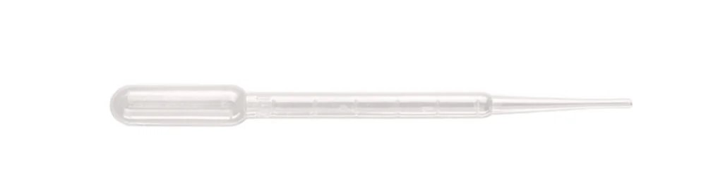 [1470401] Pasteur pipettes, Ratiolab Macro, PE, 158 mm, 3 ml, 500 pcs.