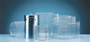 [5044108] Tuttnauer wire mesh basket for 38xx, Ø357x220 mm